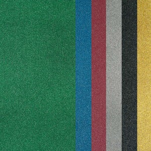 6 FEUILLES ADHESIVES PAILLETEES 24X32CM UNIES