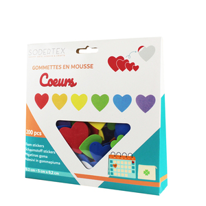 200 CURS CAOUTCHOUC ADHÉSIF TAILLES ET COLORIS ASSORTIS