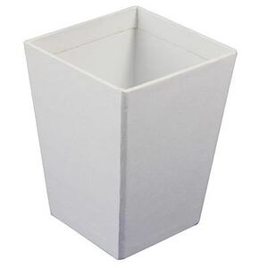 VASE CARTON BLANC GRANDT MODÈLE 8,5X6,5X12CM