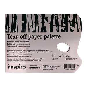 BLOC 36 PALETTES PAPIER 23X30,5CM