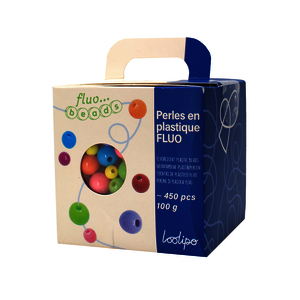 450 PERLES RONDES ASSORTIES