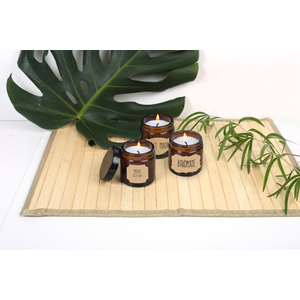 POMMADIER 60 ML VERRE AMBRE + COUVERCLE