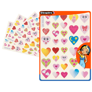 720 GOMMETTES CURS COLORIS ASSORTIS