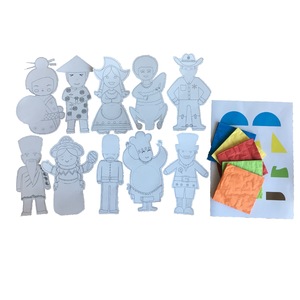 KIT DIY 10 MASCOTTES AUTOUR DU MONDE À FABRIQUER - NID D'ABEILLE ET C