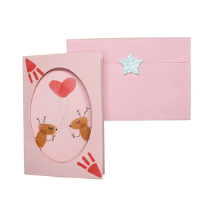 10 CARTES CARTON 3 VOLETS 10X15CM À CUSTOMISER + ENVELOPPES COLORIS A