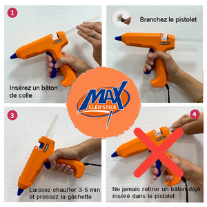 PISTOLET À COLLE CLEOGUN MAX