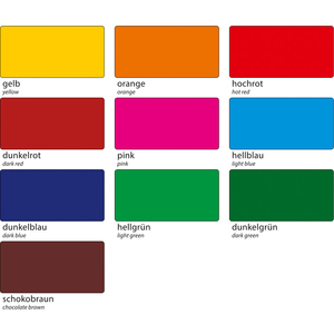 PAPIER ÉLECTROSTATIQUE TRANSPARENT POUR VITRAIL 23X33CM 10F COLORIS A