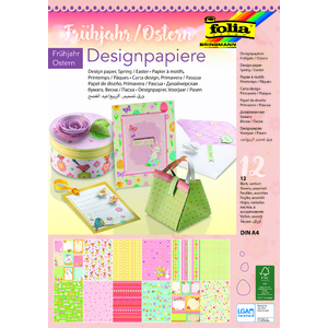 12F PAPIER IMPRIMÉS A4 DESIGN Pâques