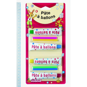 4 TUBES PATE A BALLONS + 4 PIPETTES