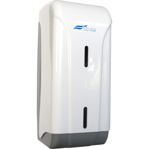 1 DISTRIBUTEUR GRAND MODELE PAPIER HYGIENIQUE EN PAQUET A CLE