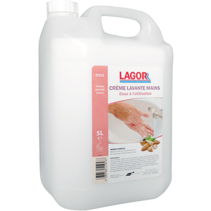 CREME LAVANTE POUR LES MAINS PARFUM AMANDE DOUCE BIDON DE 5 LITRES
