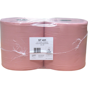 1 BOBINE ESSUYAGE 2 PLIS 300X230MM 800F COLORIS CHAMOIS