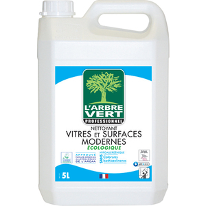 1 BIDON 5L NETTOYANT VITRES ET SURFACES MODERNES MENTHE