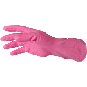 1 PAIRE DE GANTS MÉNAGE TAILLE 8 COLORIS ROSE