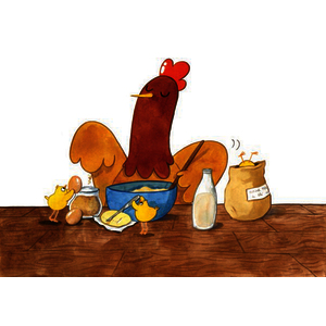 KAMISHIBAÏ  - PETIT POULE ROUSSE