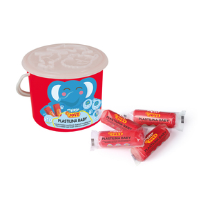 PLASTILINA BABY CLASSPACK 10 X 4 PAINS 38G 4 COLORIS ASSORTIS