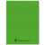CAHIER POLYPRO VERT 24X32 96P GDS CARREAUX 70G