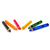 CRAYONS DE COULEUR PRIME SUPER JUMBO TRIANGULAIRES, 6 COULEURS + TAIL