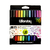 FEUTRES POINTE EXTRA LARGE LARGE POCHETTE DE 10 COULEURS ASSORTIES