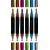 BLACK EDITION 6 MARQUEURS ACRYLIQUE DOUBLE POINTE COLORIS METALLIC