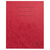 PROTÈGE-CAHIER CARTON 17X22 2 RABATS 225GR ROUGE