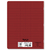 CAHIER PP RECYCLÉ 17X22 96P SÉYÈS ROUGE