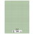 CAHIER PP 24X32 96P SÉYÈS VERT PASTEL