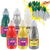 PACK NOEL 4 FLACONS PEINTURE ACRYLIQUE COLORIS ASSORTIS + 2 FLACONS G