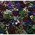 PAILLETTES SEQUINS ALPHABET POT 120 GR COULEURS ASSORTIES