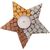 MOSAIQUES METALLISEES 10 X 10MM OR,ARGENT ET BRONZE POT DE 1KG