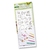 GOMMETTES DESIGN À COLORIER, NATURE  4 PLANCHES, MOTIFS ASSORTIS