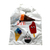 LOT DE 10 SACS SHOPPING PLIABLE À CUSTOMISER AVEC ACCROCHE - FORME GL