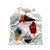 LOT DE 10 SACS SHOPPING PLIABLE À CUSTOMISER AVEC ACCROCHE - FORME GL