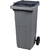 1 COLLECTEUR GRIS 120L AVEC 2 ROUES