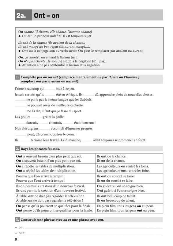 Exercices D'orthographe Avec Correction Pdf 200 EXERCICES D'ORTHOGRAPHE CYCLE 3 K990301 - Papeteries d'Arvor